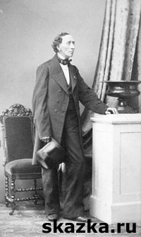 Ганс-Христиан Андерсен, фотограф Georg E. Hansen, 1862 г.