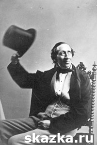 Ганс-Христиан Андерсен, фотограф Henrik Tilemann, 1865 г.