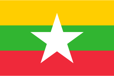 Флаг Республики Союза Мьянма